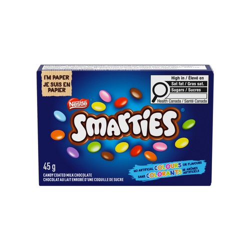 Nestlé Smarties Regular Milk Chocolate Candy Coated 45 g
