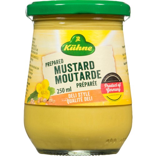 Kuehne Mustard Deli Style 250 ml