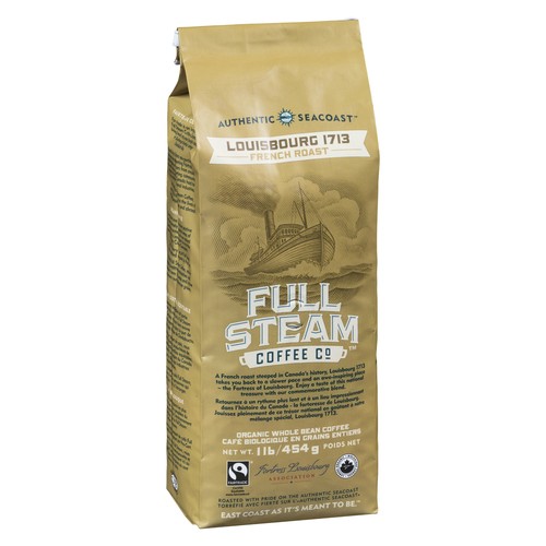 Full Steam Coffee Louisbourg French Roast 454 g