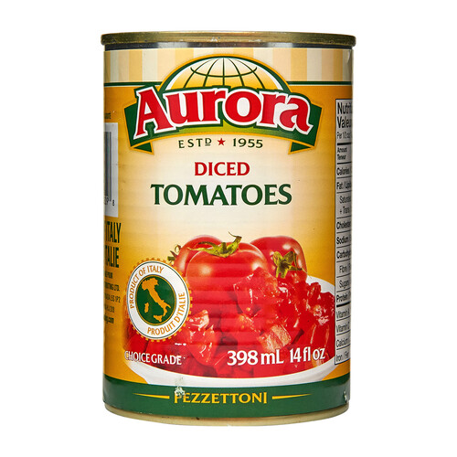 Aurora Diced Tomatoes 398 g