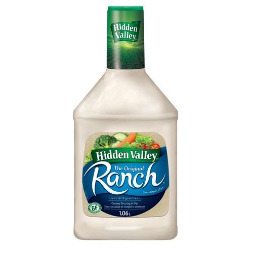 Hidden Valley Gluten-Free Salad Dressing Ranch Original 1.06 L
