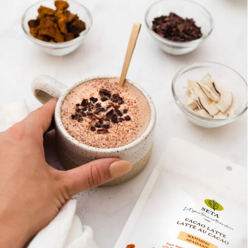 Seta Plant Based Latte Blend With Superfoods Cacao Latte 185 g