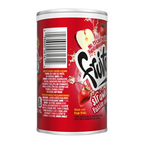 Fruitopia Frozen Beverage Strawberry Passion Awareness 295 ml