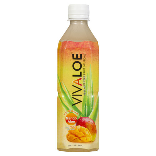 Vivaloe Aloe Mango Drink 500 ml (bottle)