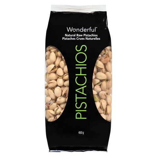 Wonderful Raw Pistachios 450 g