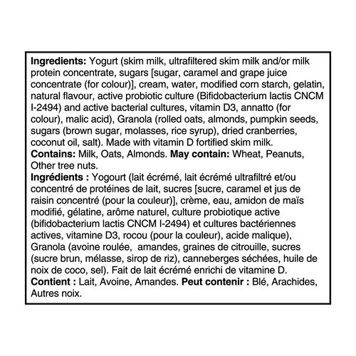 Activia Mix & Go Probiotics Yogurt Vanilla 2 x 150 g