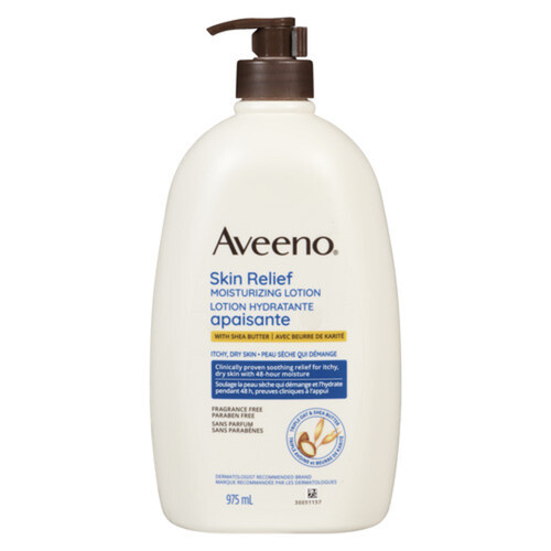 Aveeno Skin Relief Moisturizing Lotion Fragrance Free 975 ml