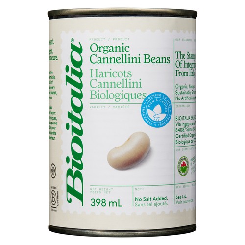 Bioitalia Organic Beans Cannellini 398 ml