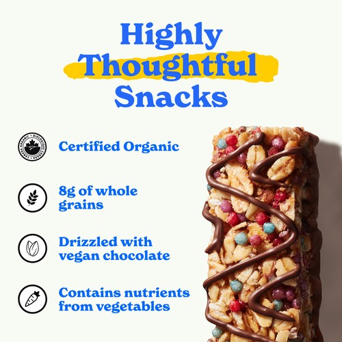 MadeGood Granola Bars Birthday Cake Chocolate Drizzled 5 x 24 g