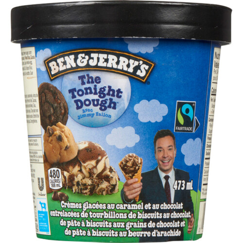 Ben & Jerry's Ice Cream The Tonight Dough With Fairtrade Ingredients