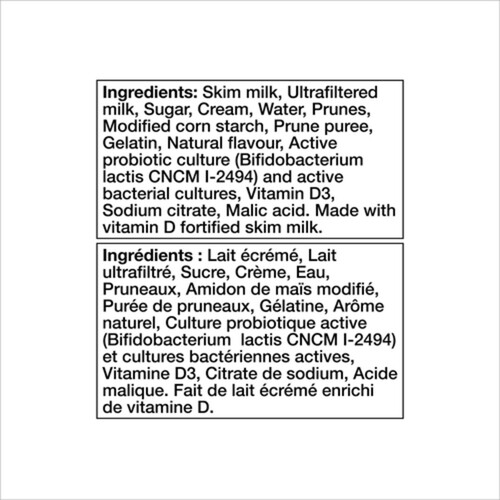 Activia Yogurt With Probiotics Prune Flavour 650 g