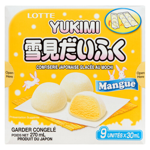 Lotte Frozen Mochi Mango 270 ml 