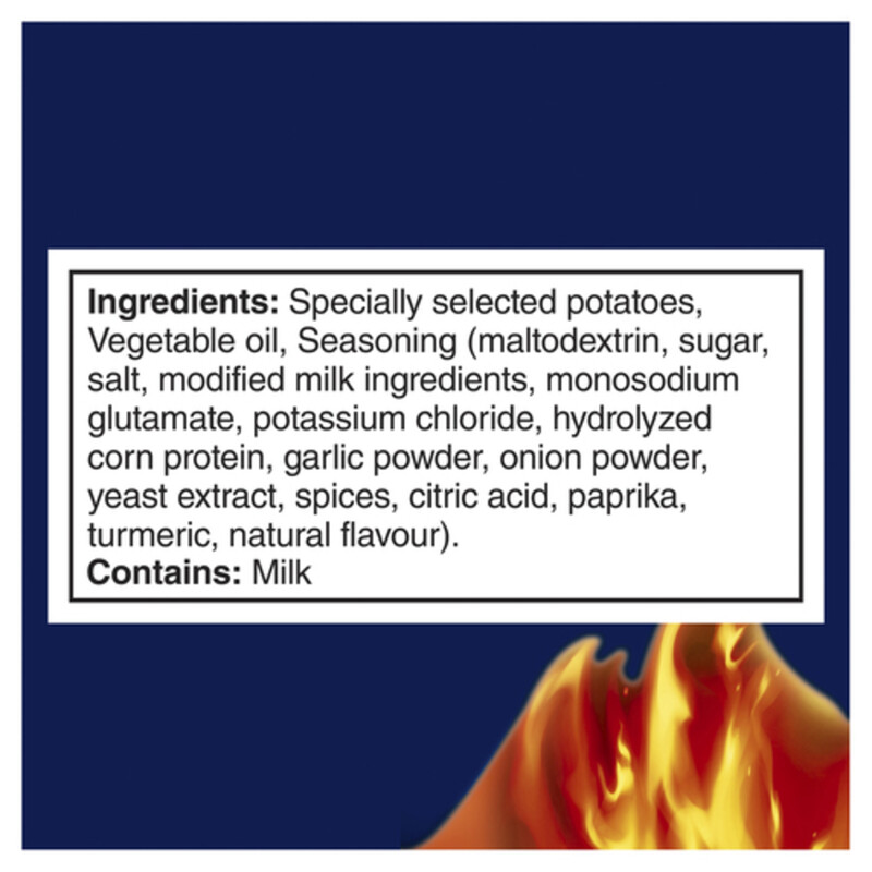 Ruffles Potato Chips Double Crunch KFC Zinger Hot & Spicy Chicken 180 g