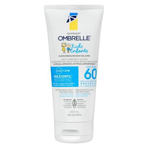 Garnier Ombrelle Kids Sunscreen Lotion Wet'N Protect SPF 60 200 ml