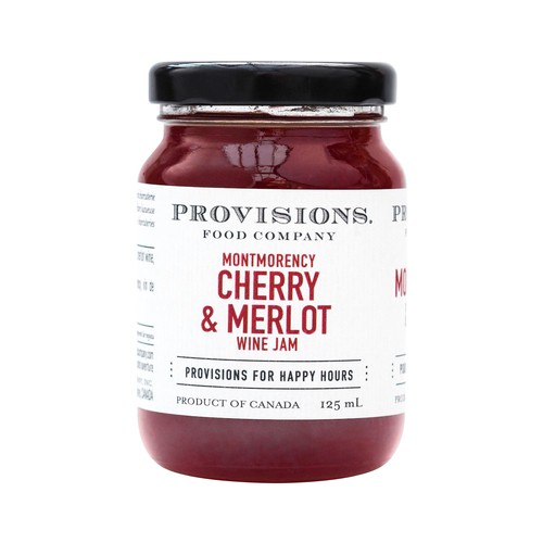 Provisions Wine Jam Montmorency Cherry And Merlot 125 ml