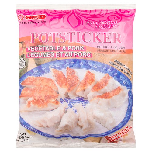 O'Tasty Vegetable & Pork Potsticker 907 g (frozen)