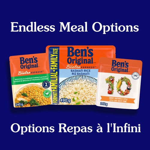 Ben's Original Bistro Express Rice Side Dish Broccoli & Cheddar 240 g