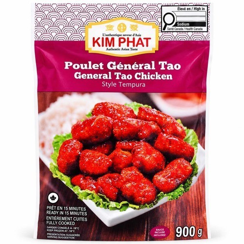 Kim Phat Frozen General Tao Chicken 900 g