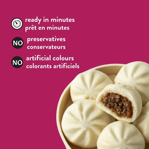 SUMM! Bao Buns BBQ Pork 4 Count 160 g