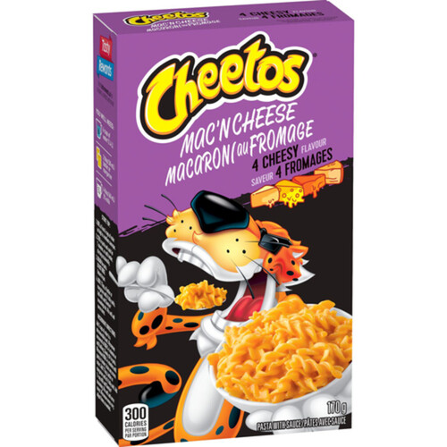 Cheetos Mac ’N Cheese Pasta with Sauce Four Cheesy 170 g