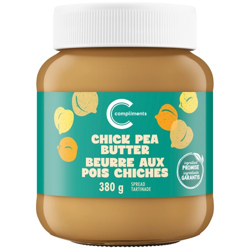 Compliments Spread Chick Pea Butter 380 g