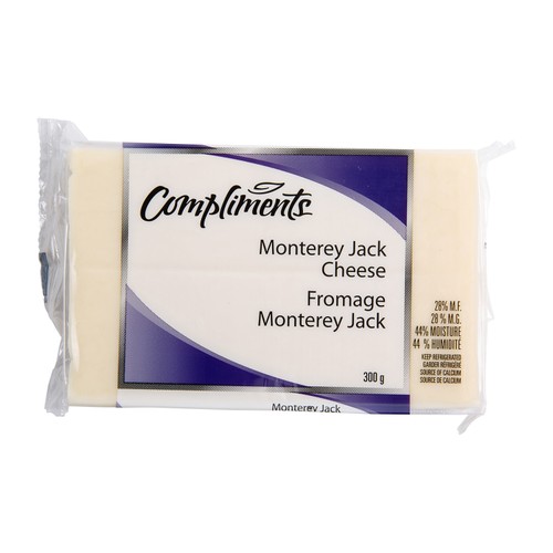 Compliments Cheese Monterey Jack 300 g