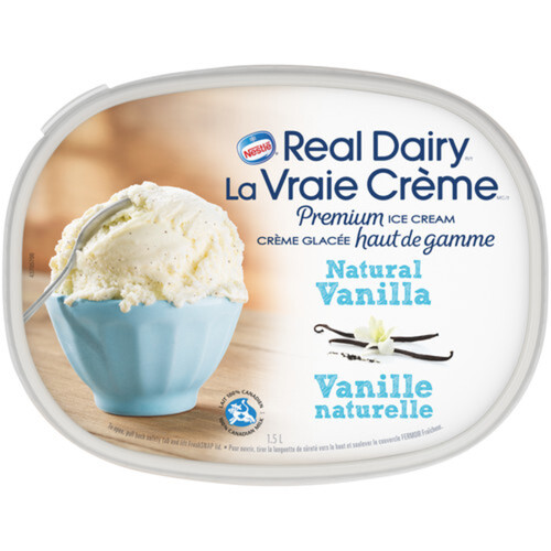 Nestlé Real Dairy Ice Cream Natural Vanilla 1.5 L