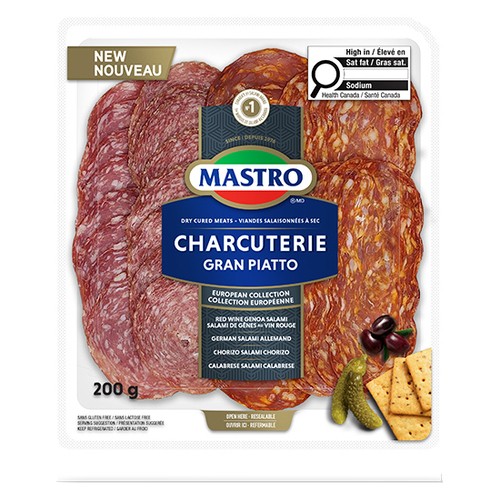 Mastro Euro Selection Deli Salami Gran Piatto 200 g