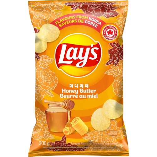 Lay's Potato Chips Honey Butter Flavoured 200 g