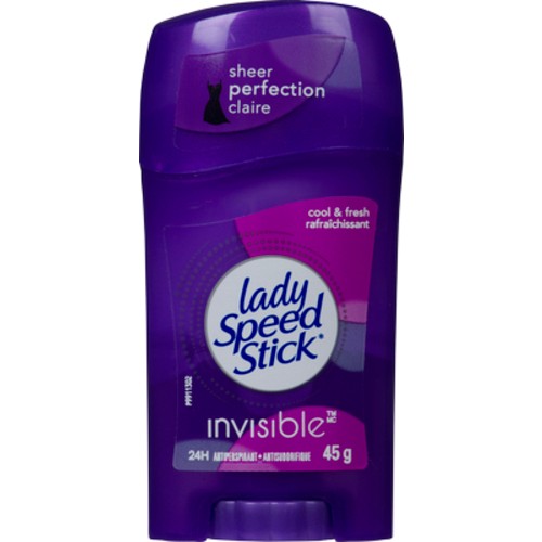 Lady Speed Stick Antiperspirant Invisible Solid Cool & Fresh 45 g