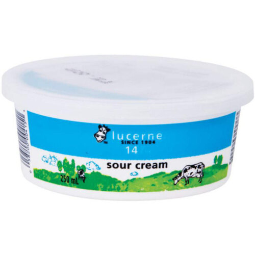 Lucerne 14% Sour Cream 250 ml