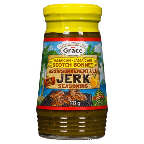 Grace Jerk Seasoning Jamaican Scotch Bonnet 312 g