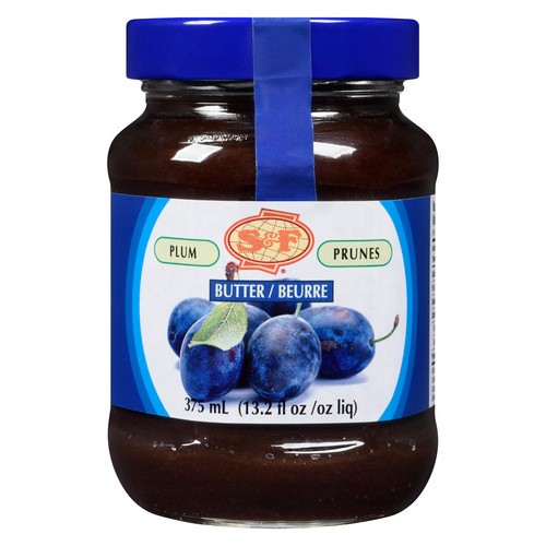 S&F Jam Butter Plum 375 ml