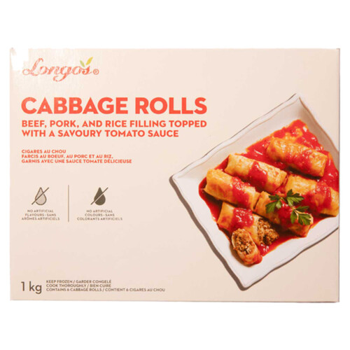 Longo's Frozen Cabbage Rolls 1 kg