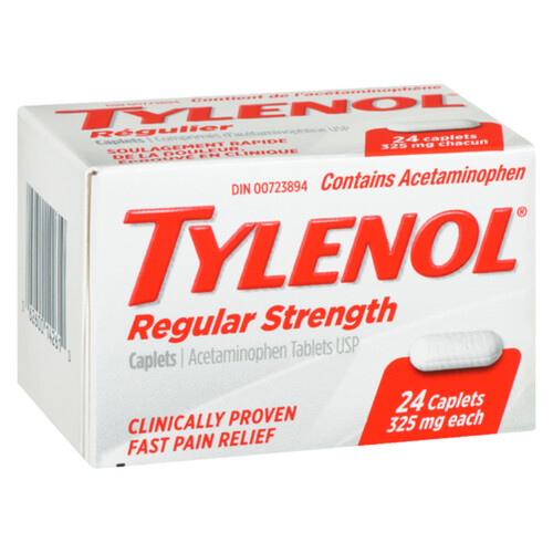 Tylenol Adult Regular Strength 24 Caplets