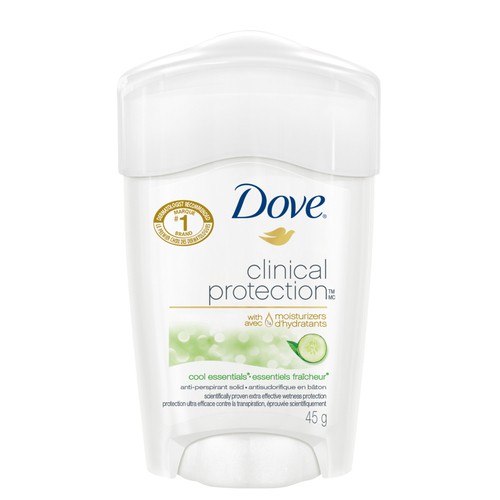 Dove Clinical Protection Antiperspirant Stick Cool Essentials 45 g