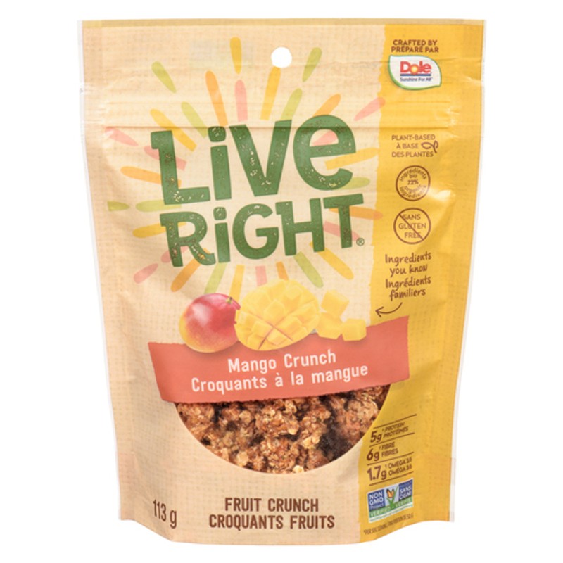 Dole Gluten-Free Fruit Nut Mix Mango Crunch 113 g - Voilà Online