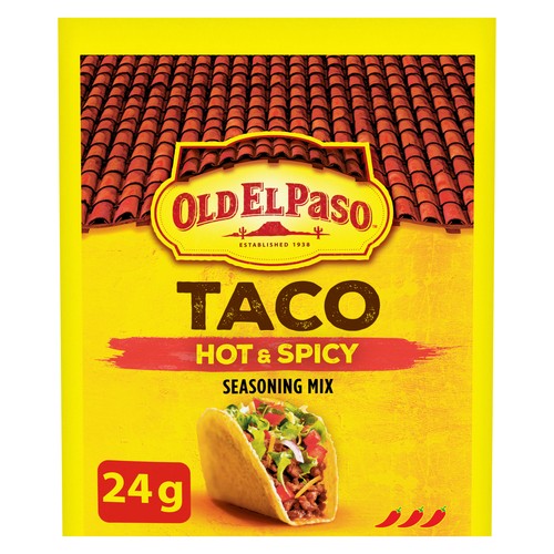 Old El Paso Taco Seasoning Mix Hot & Spicy 24 g