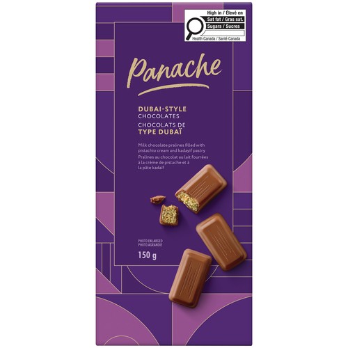 Panache Chocolate Bar Dubai Style 150 g