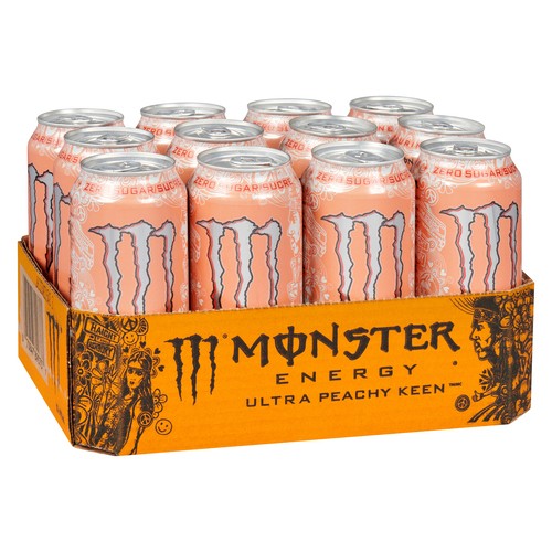 Monster Energy Drink Ultra Peachy Keen 12 x 473 ml
