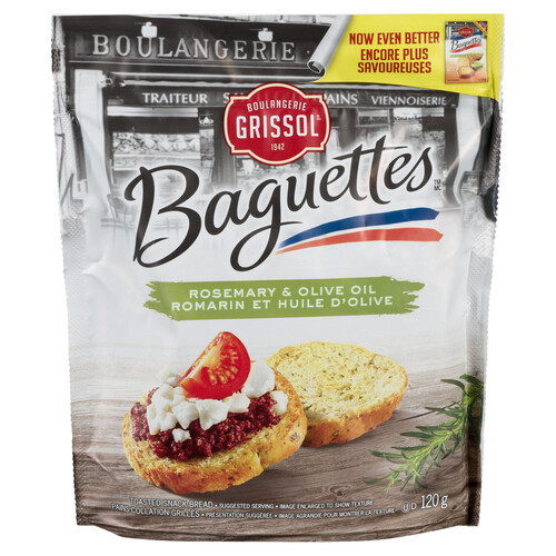 Grissol Baguettes Rosemary & Olive Oil 120 g