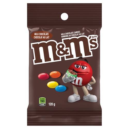 M&M's Milk Chocolate Candies Sharing Bag 120 g