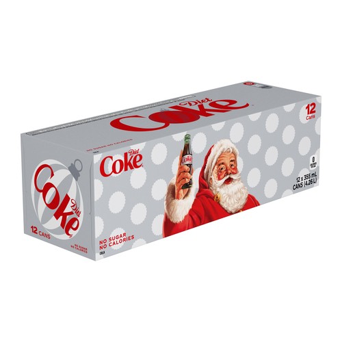 Diet Coke Soda Fridge Pack 12 x 355 ml (cans)