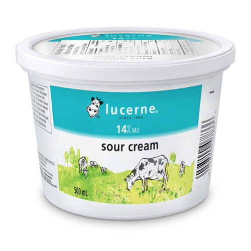 Lucerne 14% Sour Cream 250 ml