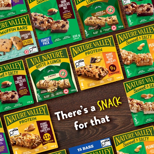 Nature Valley Protein Granola Bars Peanut Butter Dark Chocolate 4 x 37 g