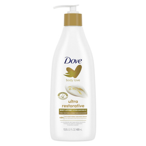 Dove Body Love Body Lotion Ultra Restorative For Re-Occurring Dry Skin 400 ml