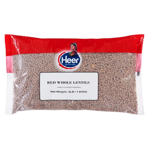 Heer Lentils Whole Masoor/Red 1.81 kg