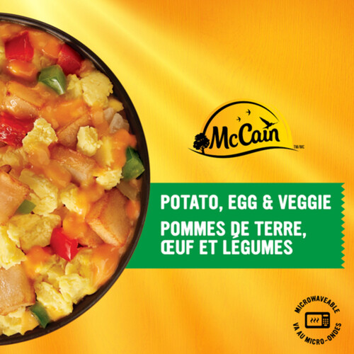 McCain Breakfast Bowl 5 Minute Potato Egg and Veggie 200 g