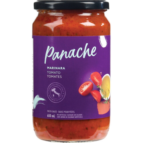 Panache Pasta Sauce Marinara Tomato 650 ml