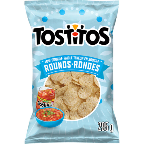 Tostitos Rounds Tortilla Chips Low Sodium 295 g
